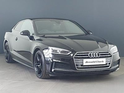Begagnad Audi A5 S-Line 190 HK (139 kW) 2018 Svart Sportkupé