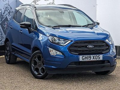 Used Ford Ecosport ST-Line 125 HP (91 kW) 2019 Blue SUV