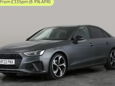 Used Audi A4 Black Edition 150 HP (110 kW) 2022 Grey Sedan
