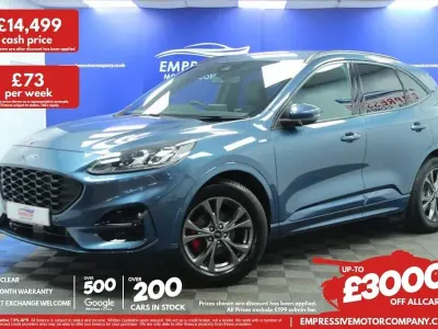 Używany Ford Kuga ST-Line 120 KM (88 kW) 2021 Niebieski SUV