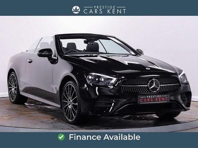 Used Mercedes E400 AMG line 330 HP (242 kW) 2023 Black Cabriolet