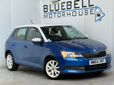 Used Skoda Fabia SE 2014 Blue Hatchback