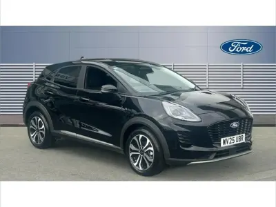 Used Ford Puma Titanium 125 HP (91 kW) 2025 Black SUV