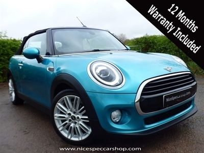 used Mini Cooper Cabriolet 1.5 Cooper Euro 6 (s/s) 2dr