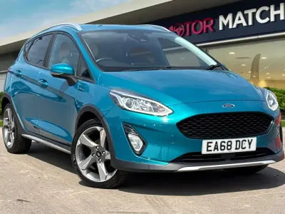 Used Ford Fiesta Active X 2018 Blue Hatchback