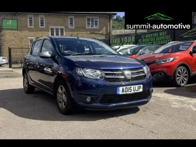 Used Dacia Sandero Lauréate 90 HP (66 kW) 2015 Blue Hatchback