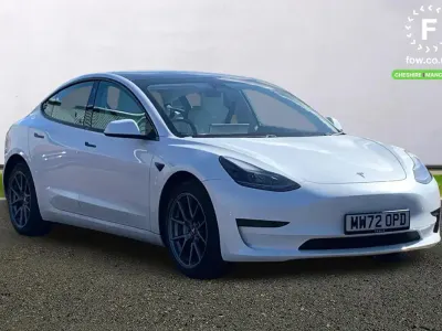 Used Tesla Model 3 RWD 235 kW (320 HP) 2022 White Sedan