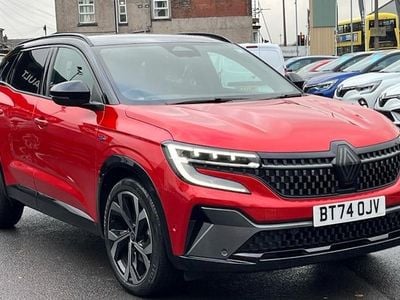 Twotone metallic flame red with diamond black roof Used 2024 Renault Austral Techno Esprit Alpine SUV | £24,301 (Fair price)