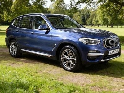 Used BMW X3 xLine 190 HP (139 kW) 2018 Blue SUV