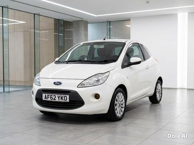 Used Ford Ka Zetec 2012 White Hatchback