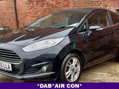 Used Ford Fiesta Zetec 2015 Black Hatchback