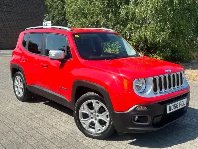 Used Jeep Renegade Limited 120 HP (88 kW) 2016 Red SUV