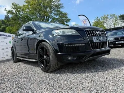 Begagnad Audi Q7 S-Line 240 HK (176 kW) 2009 Svart SUV