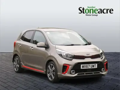 Used Kia Picanto GT-Line S 83 HP (61 kW) 2017 Silver Hatchback