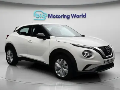 Used Nissan Juke Acenta 114 HP (83 kW) 2023 White SUV
