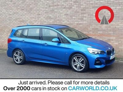 Used BMW 218 M Sport 150 HP (110 kW) 2019 Blue MPV