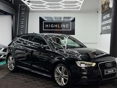 Used Audi A3 S-Line 2015 Black Hatchback