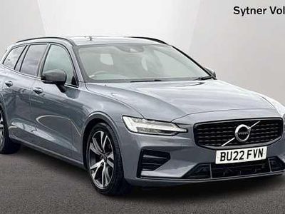 Grey Used 2022 Volvo V60 R-Design Estate | £26,000 (Fair price)