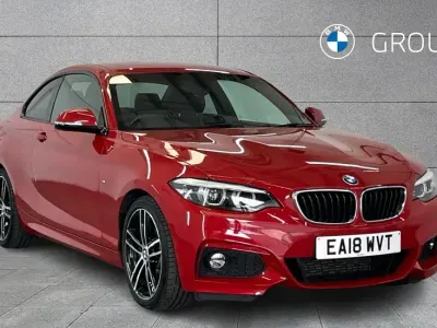 Used BMW 218 M Sport 148 HP (108 kW) 2018 Red Coupe