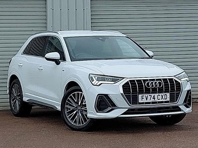 White Used 2024 Audi Q3 S-Line SUV | £31,498 (Fair price)