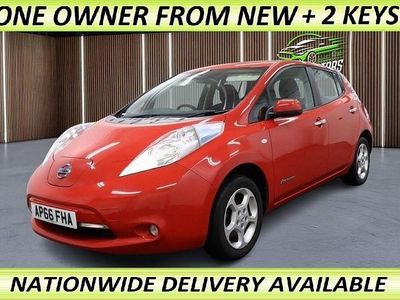 Red Used 2016 Nissan Leaf Acenta Hatchback | £2,499 (Good price)