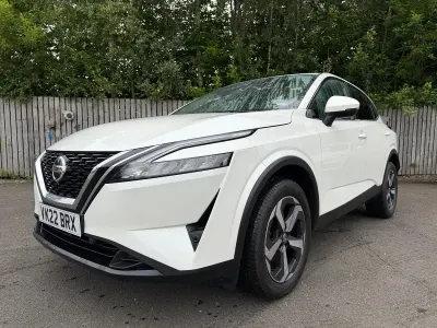Used Nissan Qashqai N-Connecta 140 HP (102 kW) 2022 White SUV