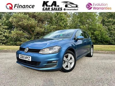 Blue Used 2015 VW Golf VII Match Hatchback | £8,799 (Fair price)