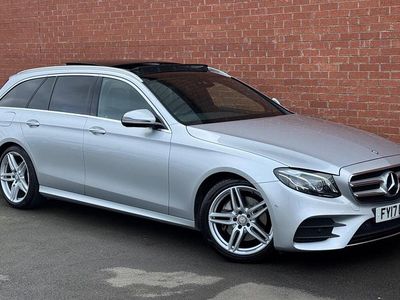 Used Mercedes E220 AMG Line Premium Plus 2017 Silver Estate