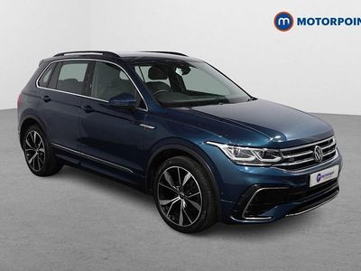 Used VW Tiguan R-line 150 HP (110 kW) 2022 Blue SUV