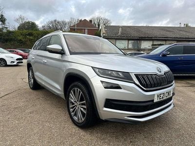 Used Skoda Kodiaq LAURIN & KLEMENT 200 HP (147 kW) 2021 Silver SUV
