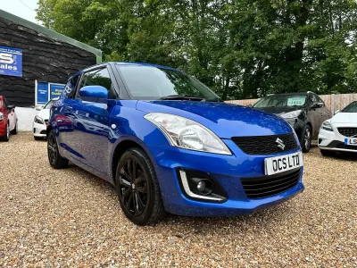 Used Suzuki Swift SZ-L 94 HP (69 kW) 2016 Blue Hatchback