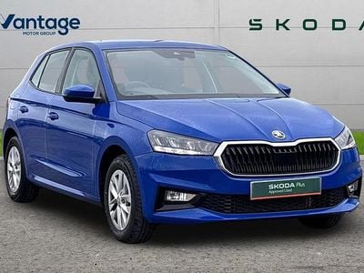 Used Skoda Fabia Comfort 108 HP (79 kW) 2023 Blue Hatchback