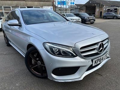 Used Mercedes C250 AMG line 2014 Silver Estate