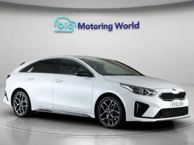 Used Kia ProCeed GT-Line 158 HP (116 kW) 2021 White Estate