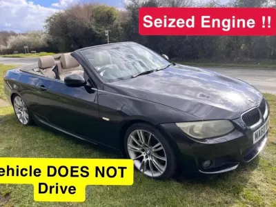 Usado BMW 325 Cabriolet M Sport 218 CV (160 kW) 2010 Negro Descapotable