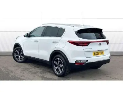 Begagnad Kia Sportage 132 HK (97 kW) 2021 Vit SUV