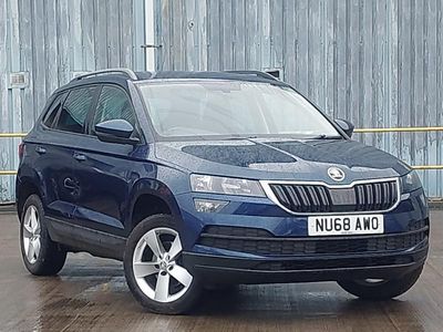 Blue Used 2018 Skoda Karoq SE SUV | £12,298 (Fair price)