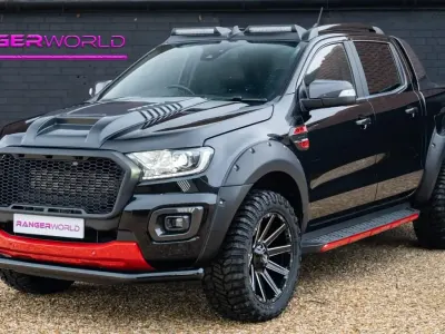 Begagnad Ford Ranger Wildtrack 2020 Svart Pickup