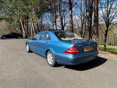 Used Mercedes S320 1999 Blue Sedan