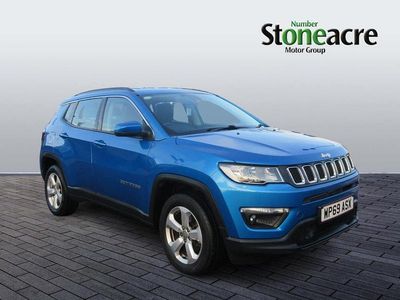 Blue Used 2019 Jeep Compass Longitude SUV | £11,495 (Fair price)