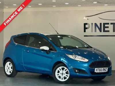 Used Ford Fiesta Zetec 82 HP (60 kW) 2017 Blue Hatchback