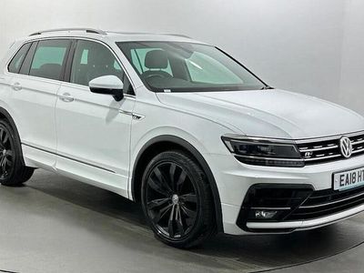 Used VW Tiguan R-line 150 HP (110 kW) 2018 White SUV