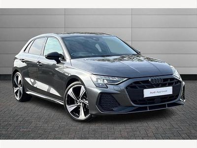 Used Audi A3 Black Edition 147 HP (108 kW) 2025 Grey Hatchback