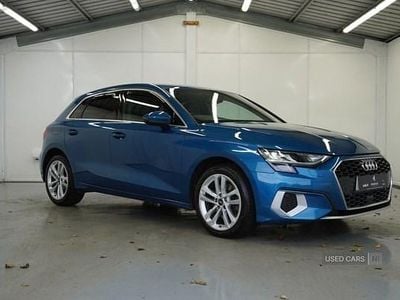Used Audi A3 Sport 150 HP (110 kW) 2021 Blue Sedan