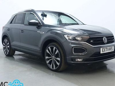 Usado VW T-Roc R-line 150 HP (110 kW) 2021 Cinzento SUV