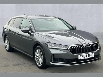Graphite grey metallic Used 2025 Skoda Superb SE Technology Estate | £25,950 (Fair price)