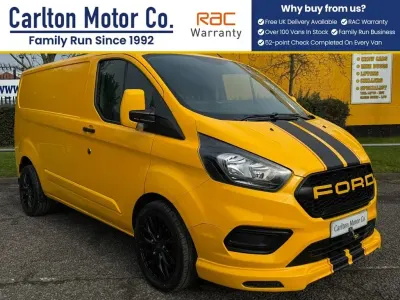 Used Ford Transit Custom S 2021 Yellow Van