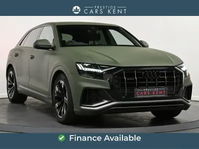 Used Audi Q8 S-Line 340 HP (250 kW) 2023 Green SUV