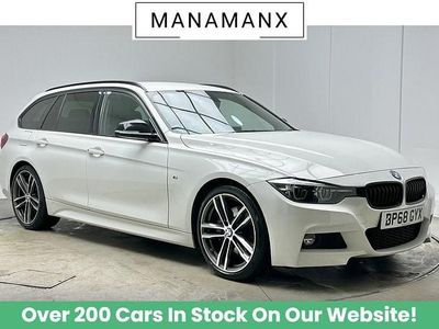 White Used 2018 BMW 320 M Sport Estate | £16,979 (Fair price)