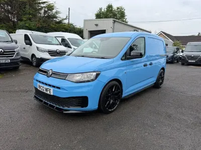 Used VW Caddy S 102 HP (75 kW) 2022 Blue MPV